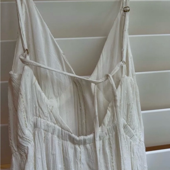 New LSPACE XS white Long Beach coastal maxi strappy dress - Picture 13 of 15